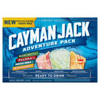Cayman Jack Adventure Pack 12pack Cans