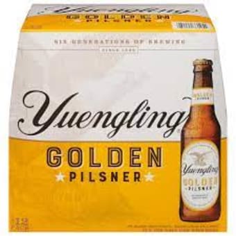 Yuengling Golden Pilsner 12 Pack Bottles