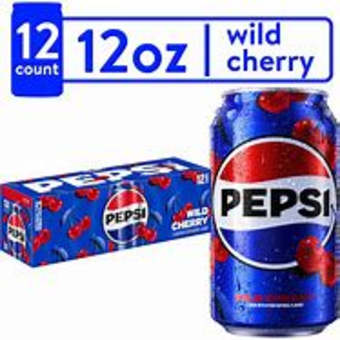 Wild Cherry Pepsi 12pack Can