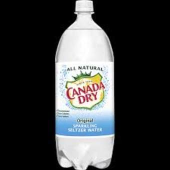 Canada Dry Seltzer Water 2liter Bottle