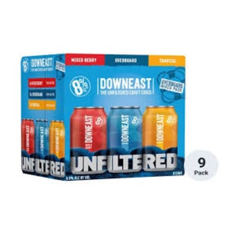 Downeast OverBoard Mix Pack 9 Pack Cans