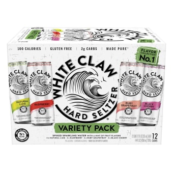 White Claw Variety Pack No. 1 Hard Seltzer - 12 cans / 12oz