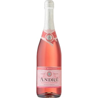 Andre Rose Wine Pink Moscato - 750mL