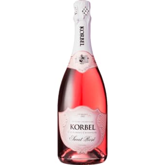 Korbel Sweet Sparkling Rosé - 750mL