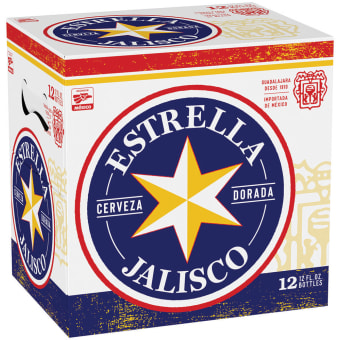 Estrella Jalisco Mexican Lager - 12 cans / 12oz