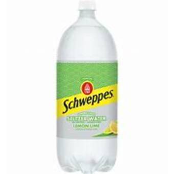 Schweppes Lime Seltzer 2liter Bottle