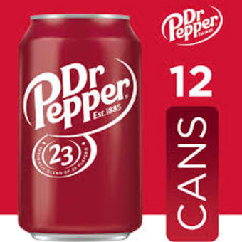 Dr. Pepper 12 Pack Cans