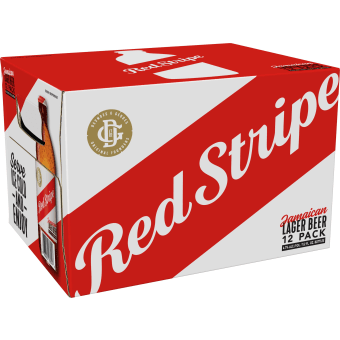 Red Stripe Jamaican Pale Lager - 12 bottles / 11.2oz