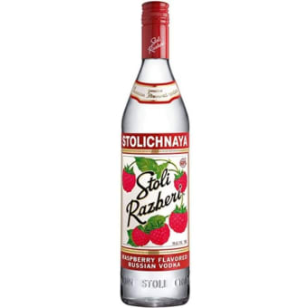 Stolichnaya Raspberry Flavored Vodka - 750mL