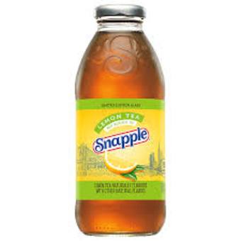 Snapple 12 Pack Glass Lemon