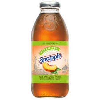 Snapple 12 Pack Glass Peach