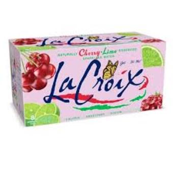 LaCroix 12 Pack Cherry Lime