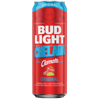 Bud Light Clamato Chelada Beer - 1 can / 25oz