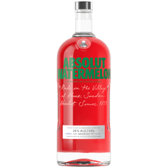 Absolut Watermelon Flavored Vodka - 1L