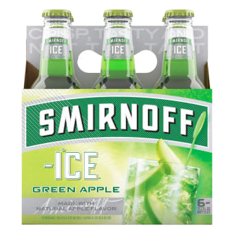 Smirnoff Ice Green Apple Bite - 6 bottles / 11.2oz