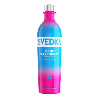 Svedka Blue Raspberry Flavored Vodka - 750mL