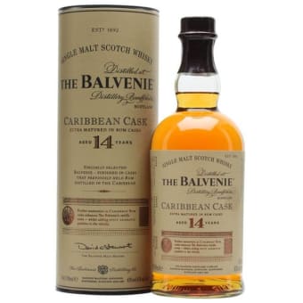 The Balvenie 14 Years Old Cask Single Malt Whiskey Scotch - 750mL