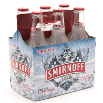 Smirnoff Ice Malt - 6 bottles / 11.2oz