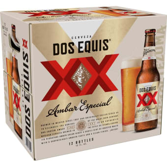 Dos Equis Amber Vienna Lager - 12 bottles / 12oz