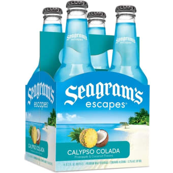 Seagram's Escape Coolers Calypso Colada - 4 bottles / 11.2oz