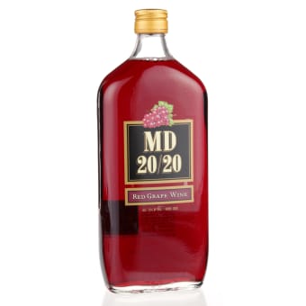 Md 20/20 Red Grape Red Grape Flavored Wine - 750.00 mL MD 20/21