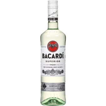 Bacardi 80 Proof Superior Rum - 750mL