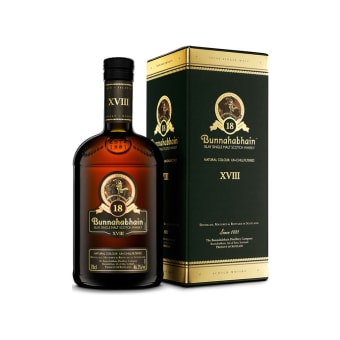 Bunnahabhain 18 YR Islay Single Malt - 750mL