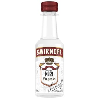 Smirnoff 80 Proof - 50mL