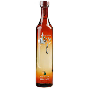 Milagro 80 Proof Reposado Tequila Bottle (750 ml)