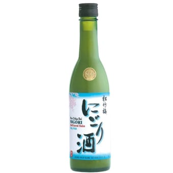 Sho Chiku Bai Junmai Nigori Sake Bottle (375 ml)