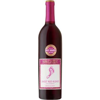 Barefoot Sweet Red Blend Bottle California (750 ml)
