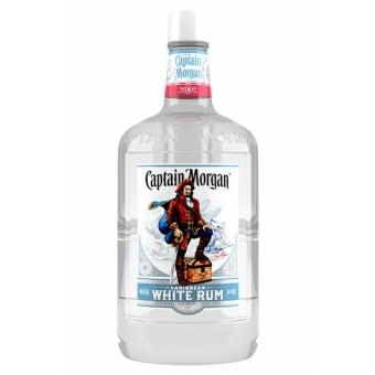 Captain Morgan 80 Proof White Rum Bottle (1.75 L)