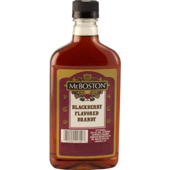 Mr. Boston Blackberry Brandy Bottle (375 ml)