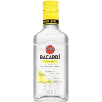 Bacardi Gluten-Free Limon Rum Bottle (375 ml)