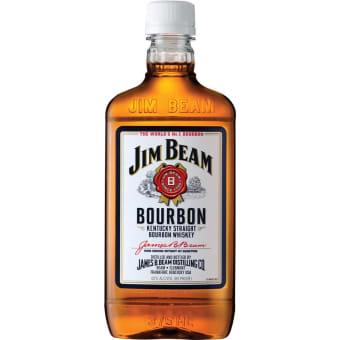 Jim Beam 80 Proof Kentucky Straight Bourbon Whiskey Bottle (375 ml)