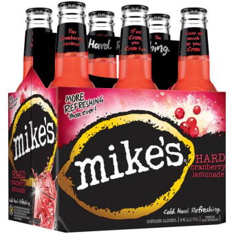 Mikes Cranberry 6pk bottles