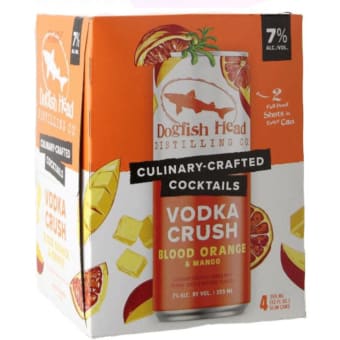 Dogfish Head Vodka Crush - 4 pack 12oz