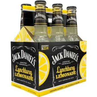 Jack Daniels Lynchburg Lemonade 6pk bottles