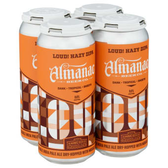 Almanac Loud Hazy Double IPA - 4 cans / 16oz