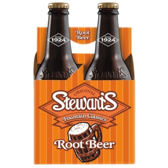 Stewart's Root Beer - 4 bottles / 12oz
