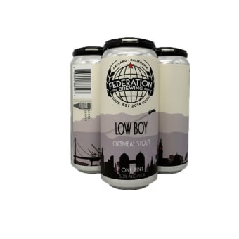 Federation Low Boy Oatmeal Stout - 4 cans / 16oz