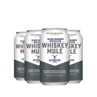 Cutwater Whiskey Mule - 4 cans / 12oz