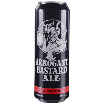 Arrogant Bastard Ale - 1 can / 19.2oz