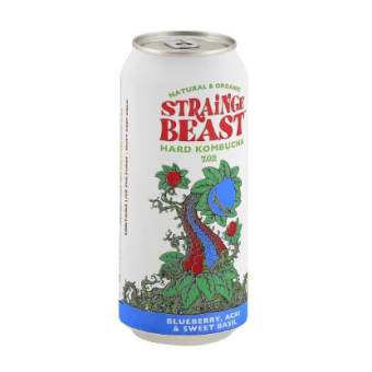 Strainge Beast Blueberry Acai & Sweet Basil - 1 Can/ 16oz