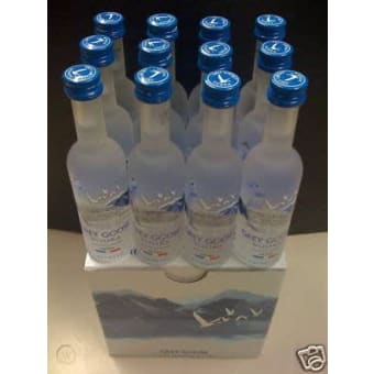 GREY GOOSE® Vodka - 12x 50ml Bottle