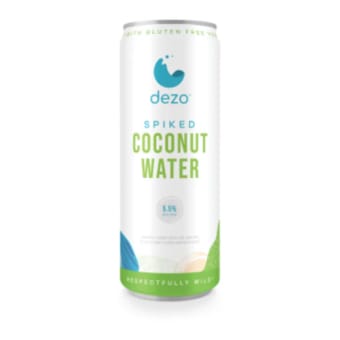 Dezo Spiked Coconut Water - 4 cans / 12oz