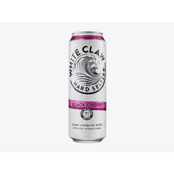 White Claw Black Cherry Hard Seltzer - 1 Can/ 19.2oz