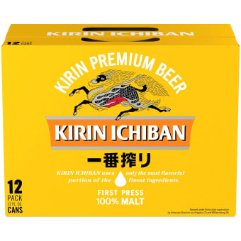 Kirin Ichiban - 12 cans / 12oz