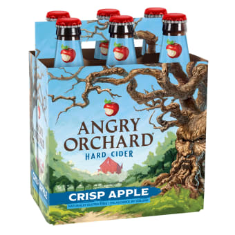 Angry Orchard Crisp Hard Cider - 6 bottles / 12oz