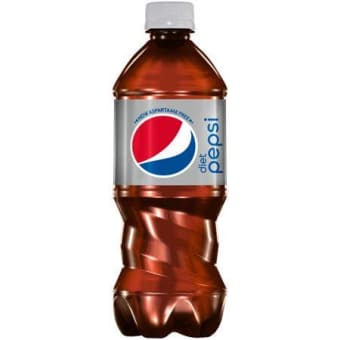 Diet Pepsi - 1 bottle / 20oz